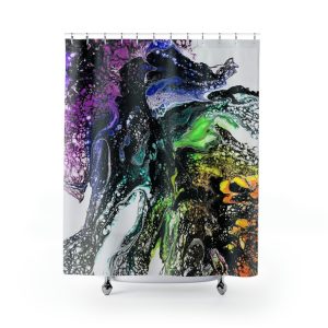 Flowing Rainbow - Shower Curtain