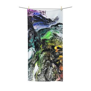 Flowing Rainbow - Polycotton Towel