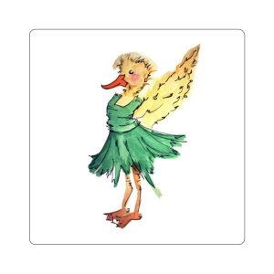 David the Duck - Kiss-Cut Stickers