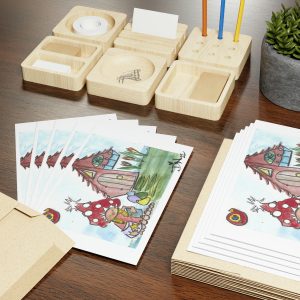 Welcome Gnome - Greeting Cards (1 or 10-pcs)