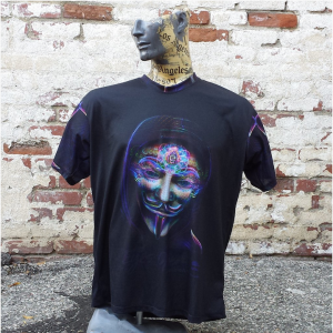 Jumbie Art Dye-Sub Guy Fawkes Shirt