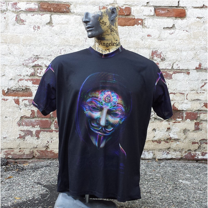 Jumbie Art Dye-Sub Guy Fawkes Shirt