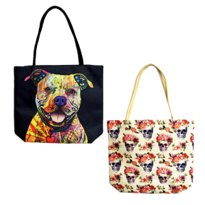 Jute Rope Handled Tote Bag - 17" x 15" x 4.5"