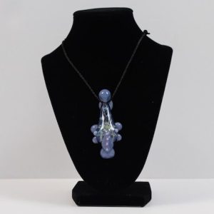 Periwinkle Honeycomb Pendant