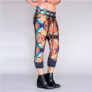 Jumbie Art Owl Leggings (Reversible)