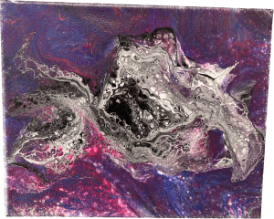 Swimming In A Sea Of Purple