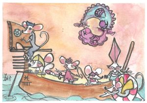 Monthly Art Card