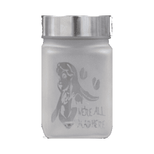 Glass Jar - We're All Mad Here - Alice