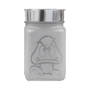 Glass Jar - Goomba Mario Brothers