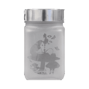 Glass Jar - Smoking Caterpillar - Alice