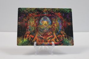 Jumbie Art Buddha Hologram 5" x 7"
