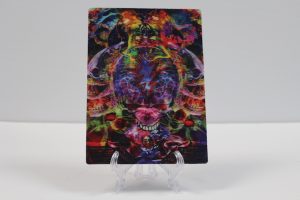 Jumbie Art Melt Ur Face Hologram 5" x 7"