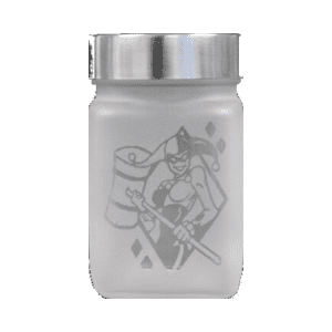 Glass Jar - Smashing Harley Quinn