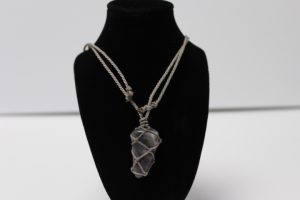 Handmade Inca Necklace with Travertine from Peru