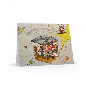Geoduck Island Air - Holiday Cards (8, 16, and 24 pcs)