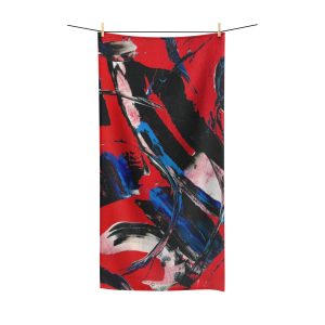 En Red Light - Polycotton Towel