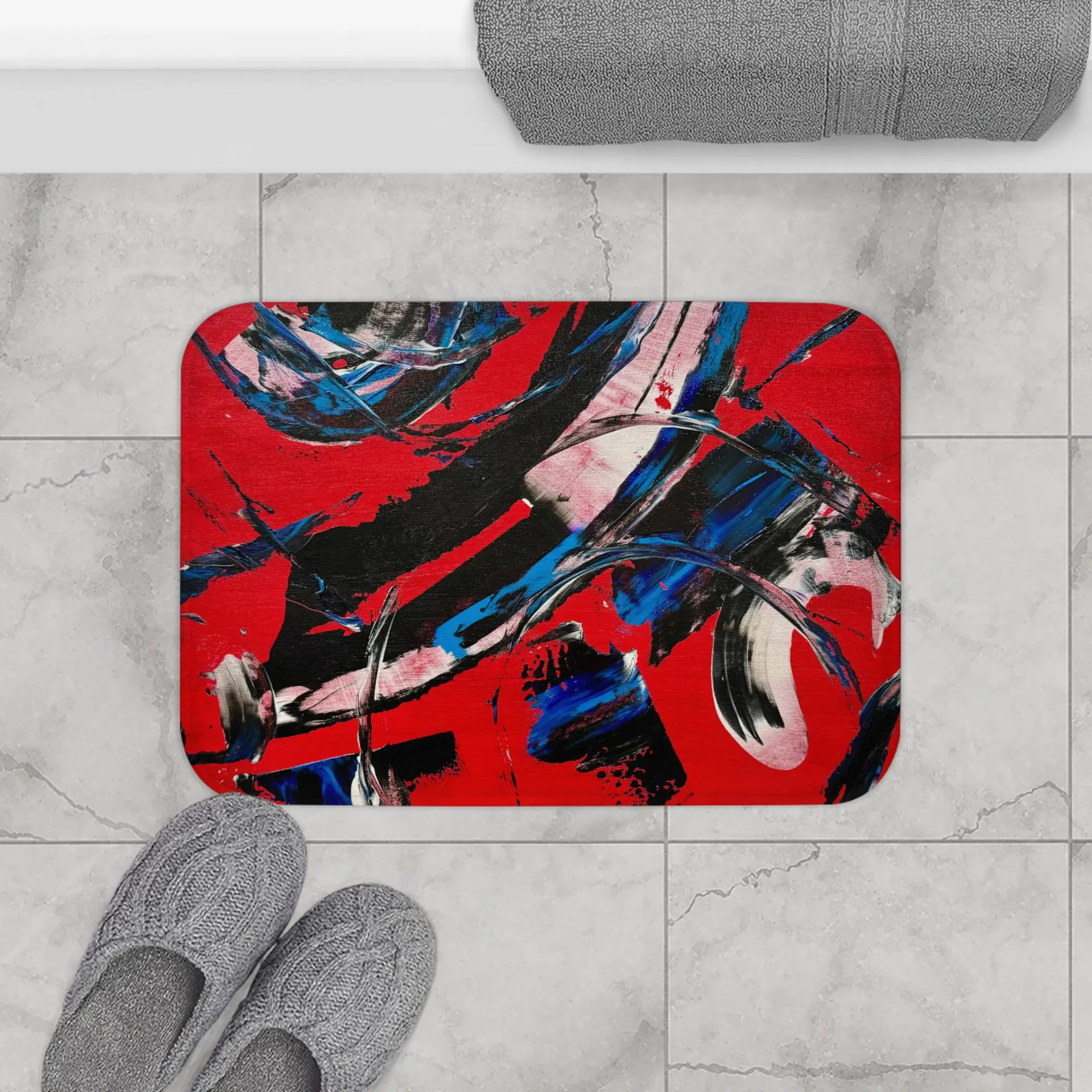 En Red Light - Memory Foam Bath Mat - Image 4