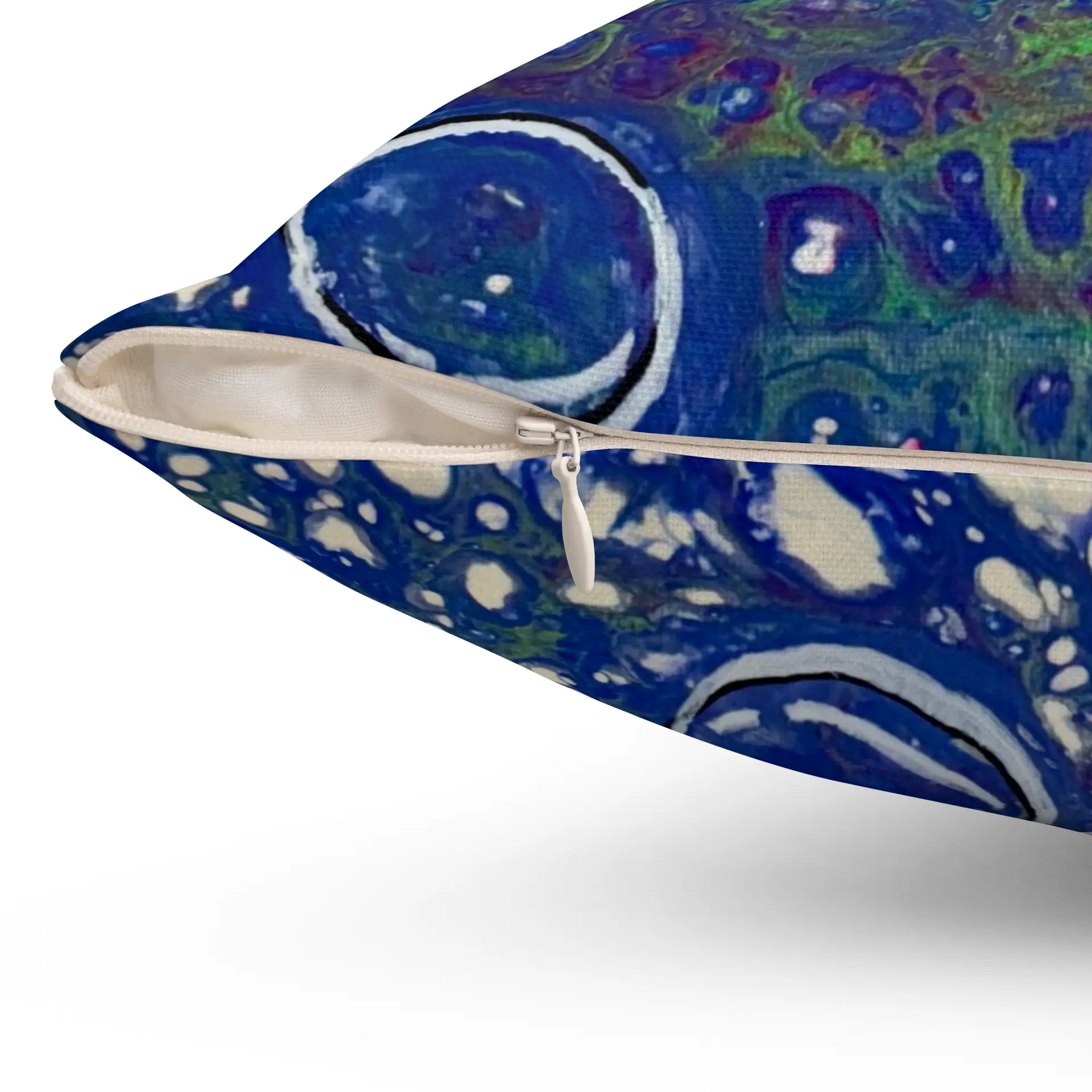 Bubble Bliss - Spun Polyester Square Pillow - Image 3